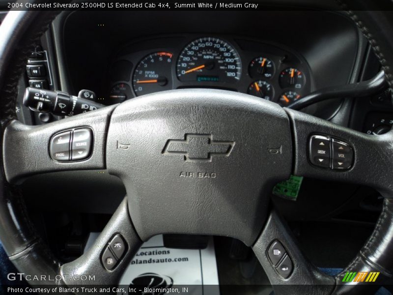  2004 Silverado 2500HD LS Extended Cab 4x4 Steering Wheel