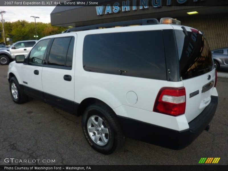 Oxford White / Stone 2007 Ford Expedition EL XLT 4x4