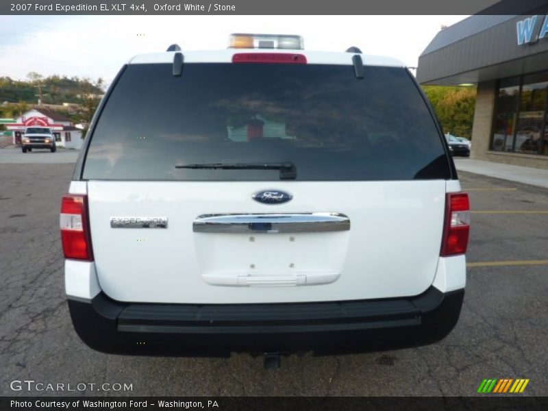 Oxford White / Stone 2007 Ford Expedition EL XLT 4x4