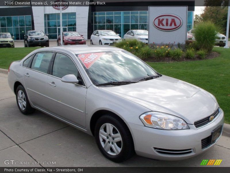 Silverstone Metallic / Ebony Black 2006 Chevrolet Impala LS