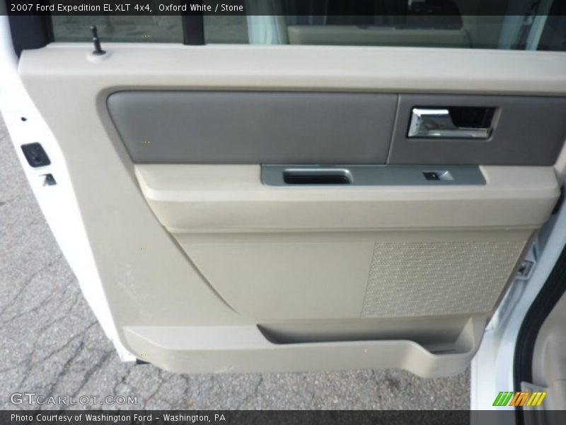Oxford White / Stone 2007 Ford Expedition EL XLT 4x4