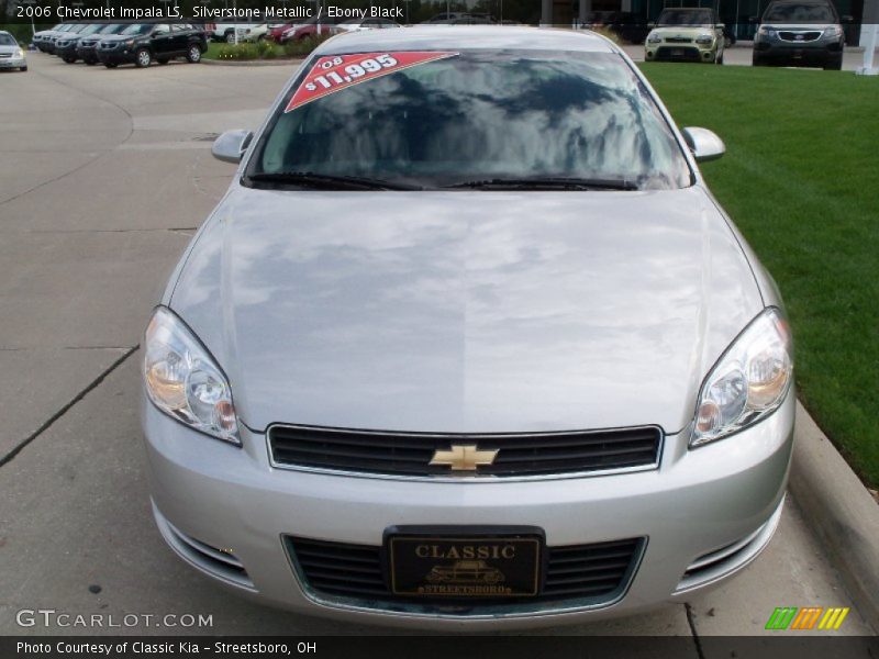 Silverstone Metallic / Ebony Black 2006 Chevrolet Impala LS