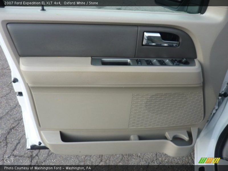 Oxford White / Stone 2007 Ford Expedition EL XLT 4x4
