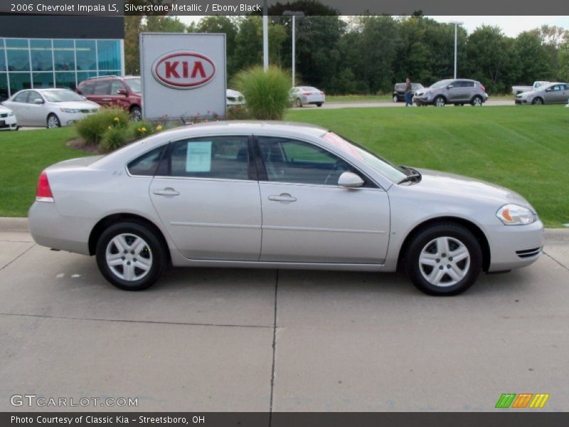 Silverstone Metallic / Ebony Black 2006 Chevrolet Impala LS
