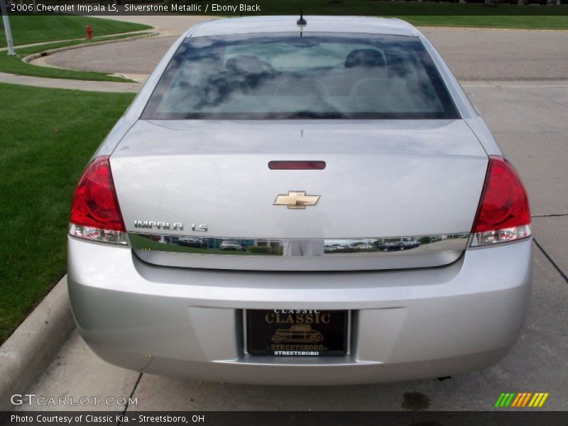 Silverstone Metallic / Ebony Black 2006 Chevrolet Impala LS