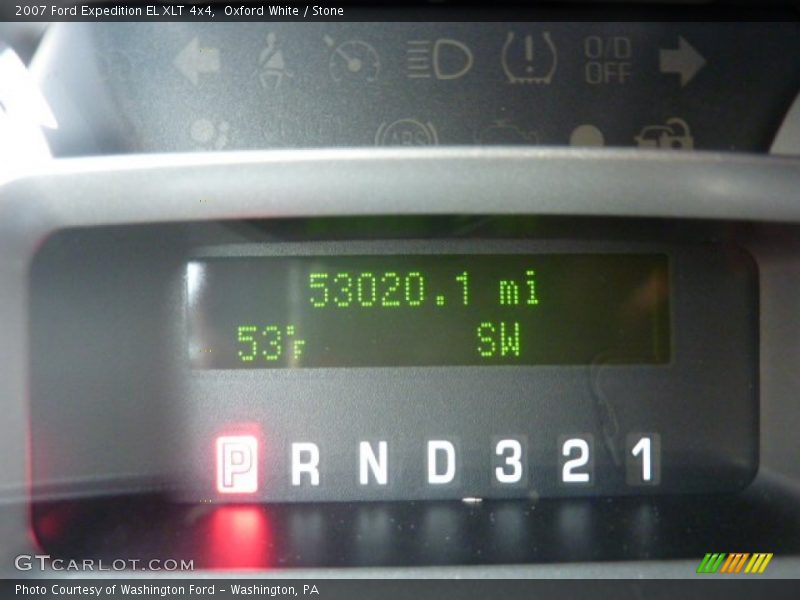 Oxford White / Stone 2007 Ford Expedition EL XLT 4x4