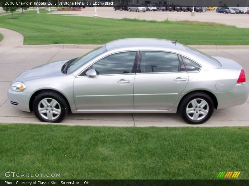 Silverstone Metallic / Ebony Black 2006 Chevrolet Impala LS
