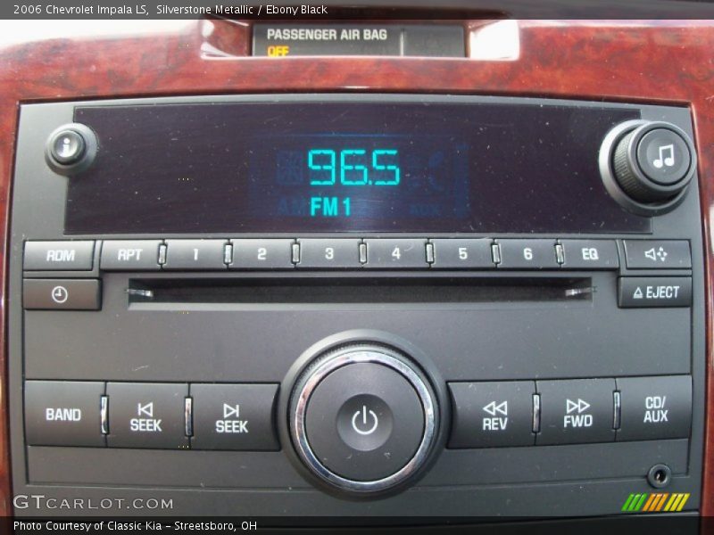 Silverstone Metallic / Ebony Black 2006 Chevrolet Impala LS