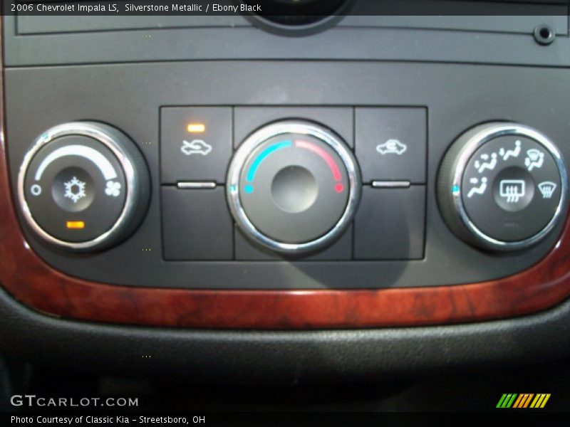 Silverstone Metallic / Ebony Black 2006 Chevrolet Impala LS