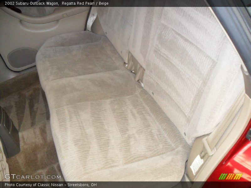 Regatta Red Pearl / Beige 2002 Subaru Outback Wagon