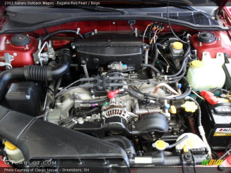 Regatta Red Pearl / Beige 2002 Subaru Outback Wagon