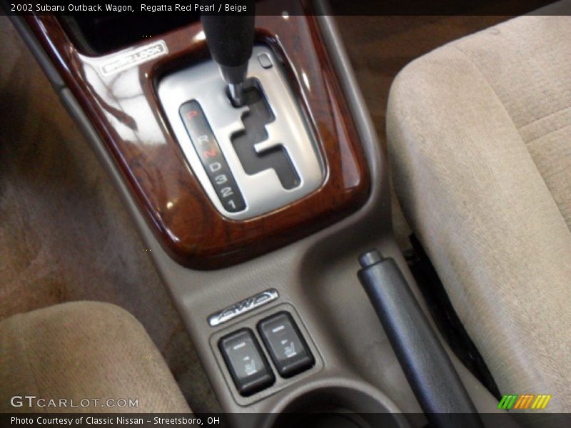 Regatta Red Pearl / Beige 2002 Subaru Outback Wagon