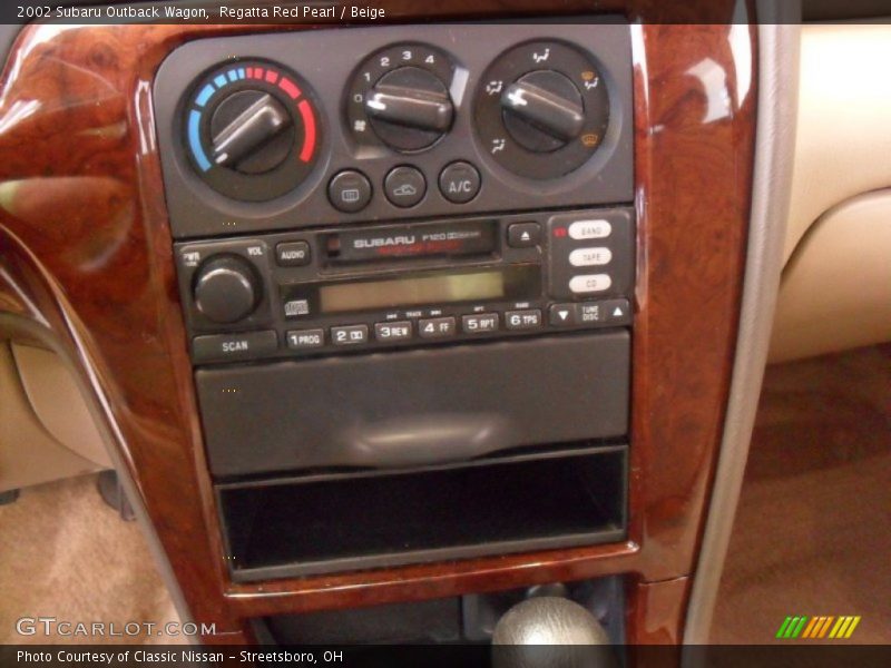 Regatta Red Pearl / Beige 2002 Subaru Outback Wagon