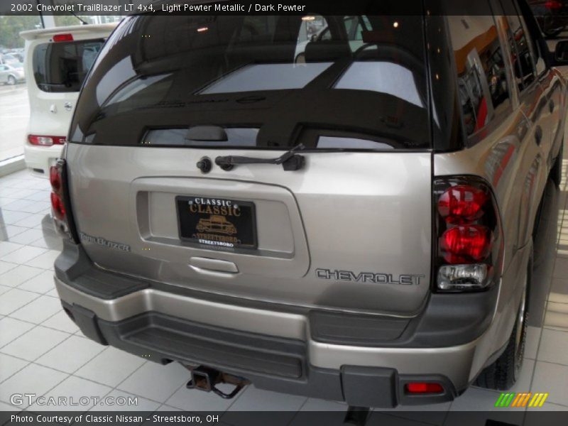 Light Pewter Metallic / Dark Pewter 2002 Chevrolet TrailBlazer LT 4x4