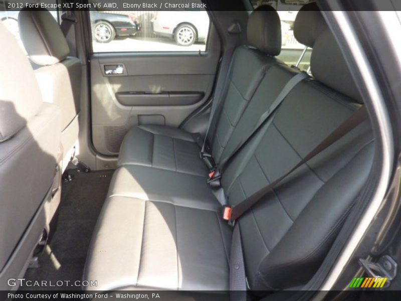 Ebony Black / Charcoal Black 2012 Ford Escape XLT Sport V6 AWD