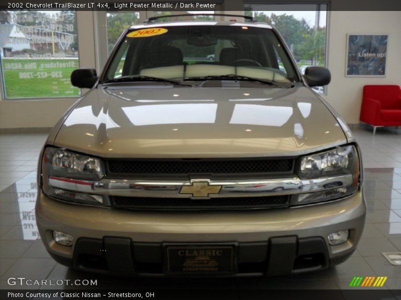 Light Pewter Metallic / Dark Pewter 2002 Chevrolet TrailBlazer LT 4x4