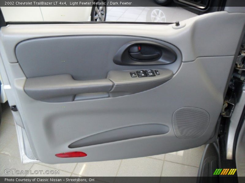 Light Pewter Metallic / Dark Pewter 2002 Chevrolet TrailBlazer LT 4x4