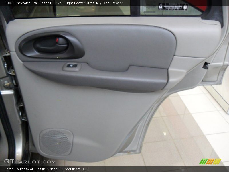 Light Pewter Metallic / Dark Pewter 2002 Chevrolet TrailBlazer LT 4x4