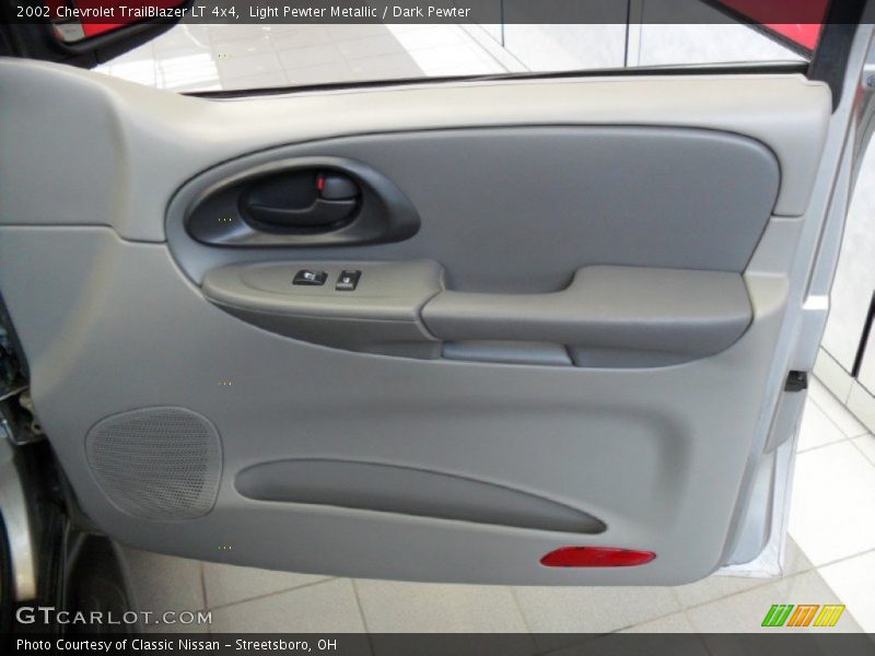 Light Pewter Metallic / Dark Pewter 2002 Chevrolet TrailBlazer LT 4x4