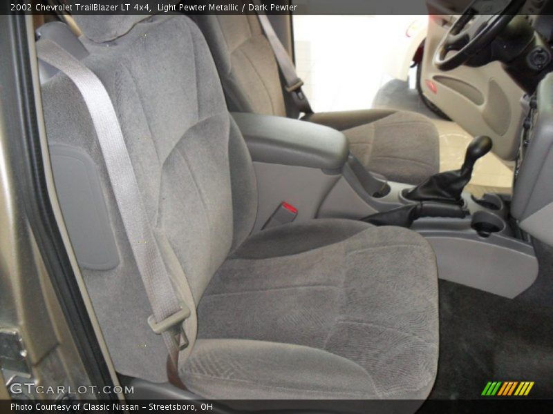 Light Pewter Metallic / Dark Pewter 2002 Chevrolet TrailBlazer LT 4x4