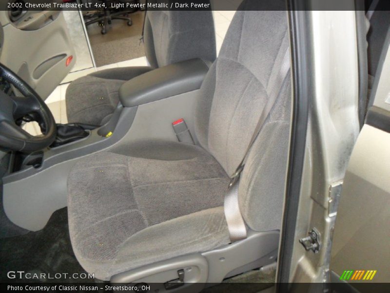 Light Pewter Metallic / Dark Pewter 2002 Chevrolet TrailBlazer LT 4x4