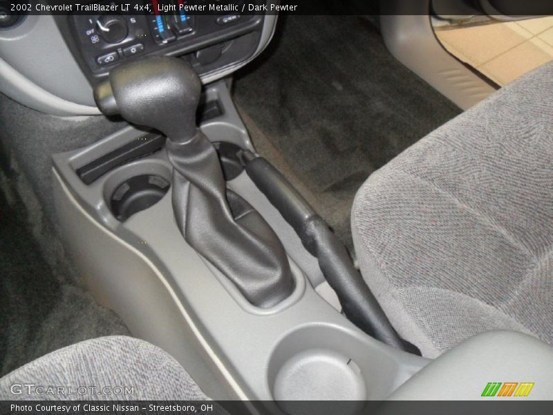 Light Pewter Metallic / Dark Pewter 2002 Chevrolet TrailBlazer LT 4x4