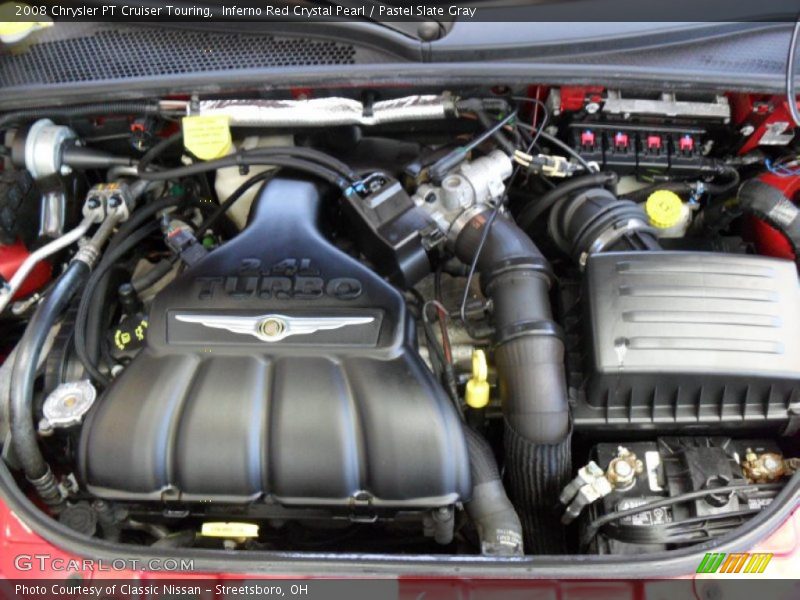  2008 PT Cruiser Touring Engine - 2.4 Liter Turbocharged DOHC 16-Valve 4 Cylinder