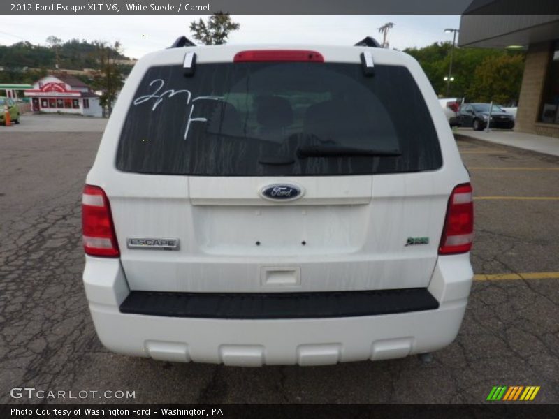 White Suede / Camel 2012 Ford Escape XLT V6