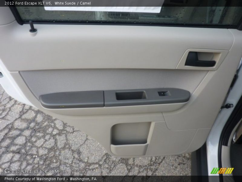 White Suede / Camel 2012 Ford Escape XLT V6