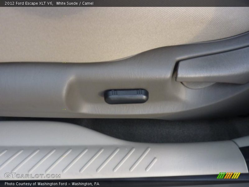 White Suede / Camel 2012 Ford Escape XLT V6
