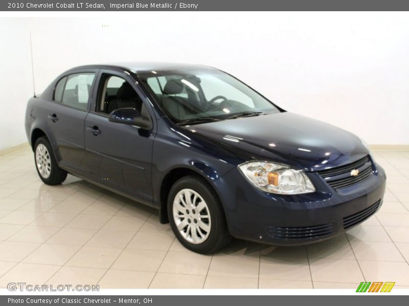 Imperial Blue Metallic / Ebony 2010 Chevrolet Cobalt LT Sedan
