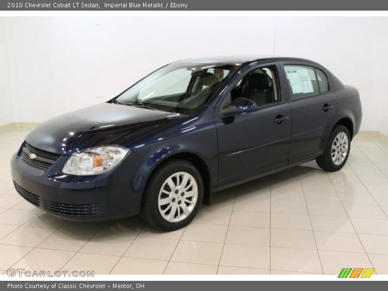 Imperial Blue Metallic / Ebony 2010 Chevrolet Cobalt LT Sedan