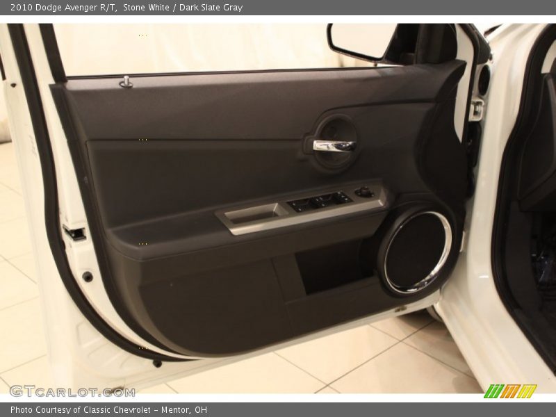 Stone White / Dark Slate Gray 2010 Dodge Avenger R/T