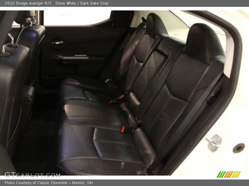 Stone White / Dark Slate Gray 2010 Dodge Avenger R/T