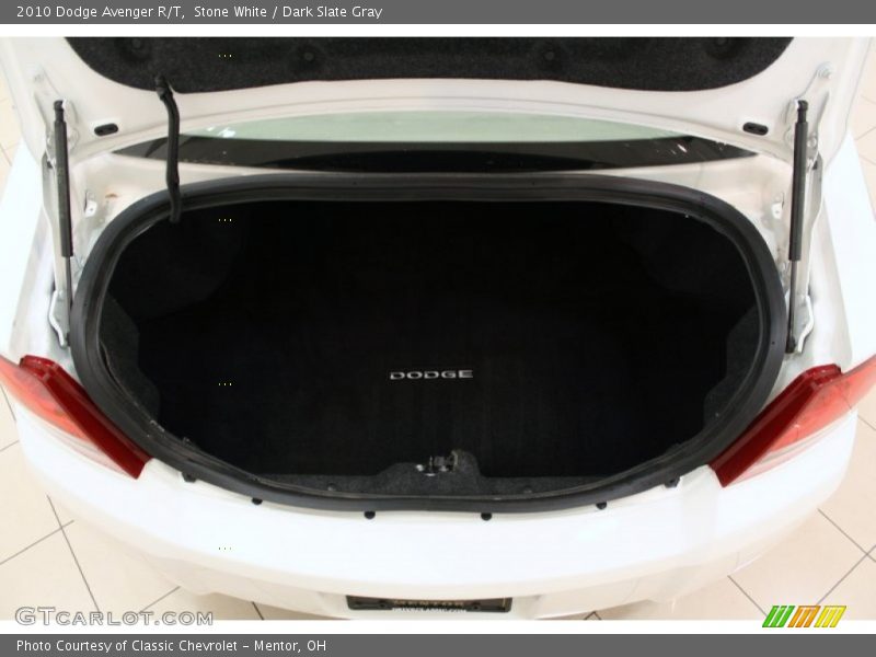 Stone White / Dark Slate Gray 2010 Dodge Avenger R/T