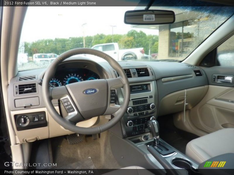 Dashboard of 2012 Fusion SEL V6
