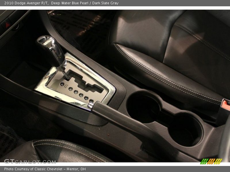 Deep Water Blue Pearl / Dark Slate Gray 2010 Dodge Avenger R/T