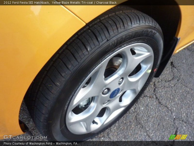  2012 Fiesta SES Hatchback Wheel
