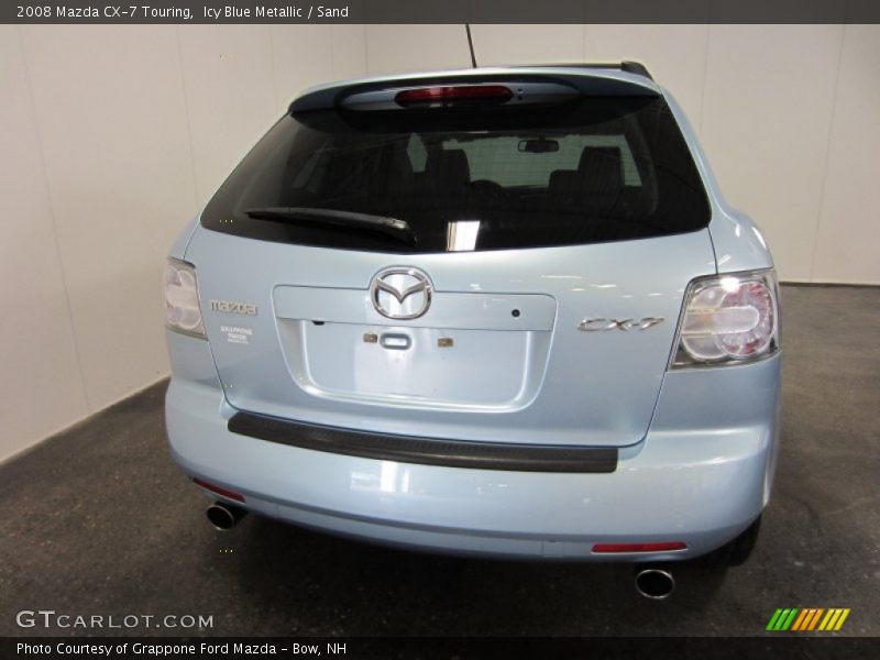 Icy Blue Metallic / Sand 2008 Mazda CX-7 Touring