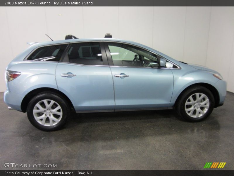Icy Blue Metallic / Sand 2008 Mazda CX-7 Touring