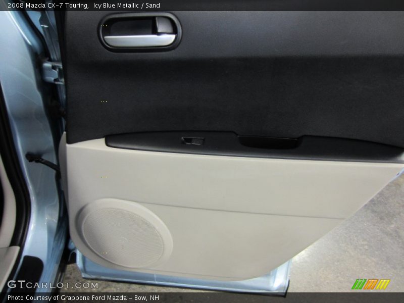 Icy Blue Metallic / Sand 2008 Mazda CX-7 Touring