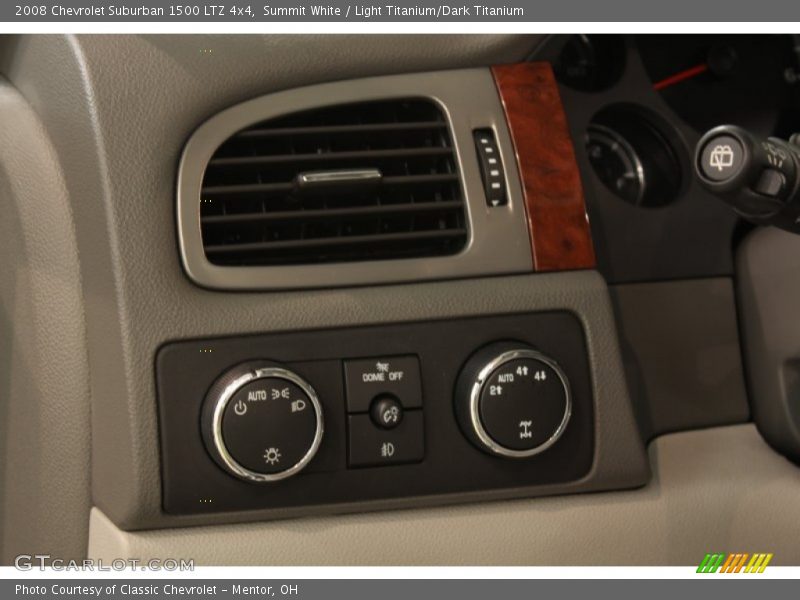 Summit White / Light Titanium/Dark Titanium 2008 Chevrolet Suburban 1500 LTZ 4x4