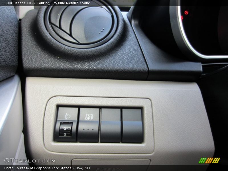 Icy Blue Metallic / Sand 2008 Mazda CX-7 Touring
