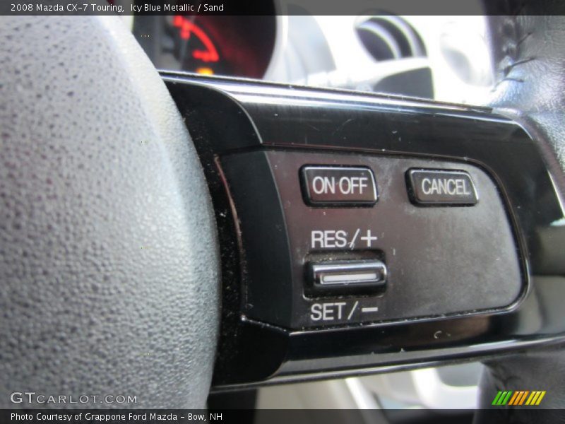 Icy Blue Metallic / Sand 2008 Mazda CX-7 Touring