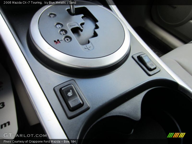 Icy Blue Metallic / Sand 2008 Mazda CX-7 Touring