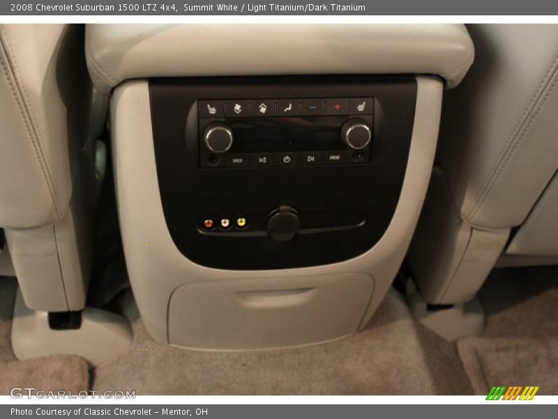 Summit White / Light Titanium/Dark Titanium 2008 Chevrolet Suburban 1500 LTZ 4x4