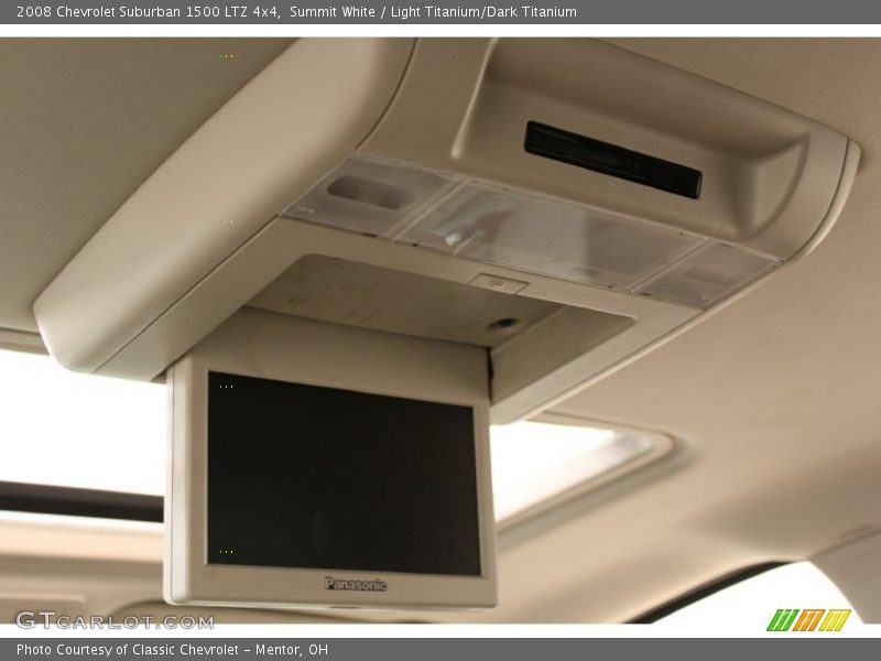 Summit White / Light Titanium/Dark Titanium 2008 Chevrolet Suburban 1500 LTZ 4x4