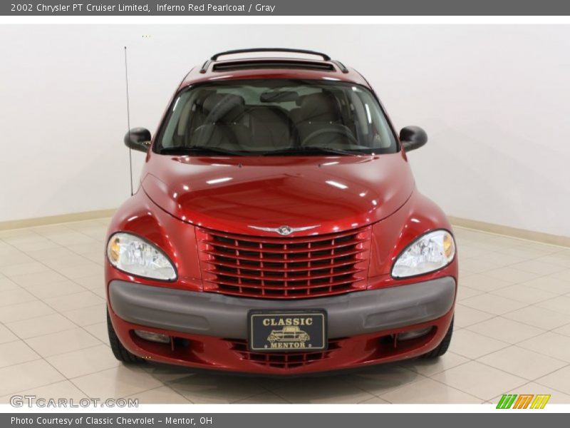 Inferno Red Pearlcoat / Gray 2002 Chrysler PT Cruiser Limited