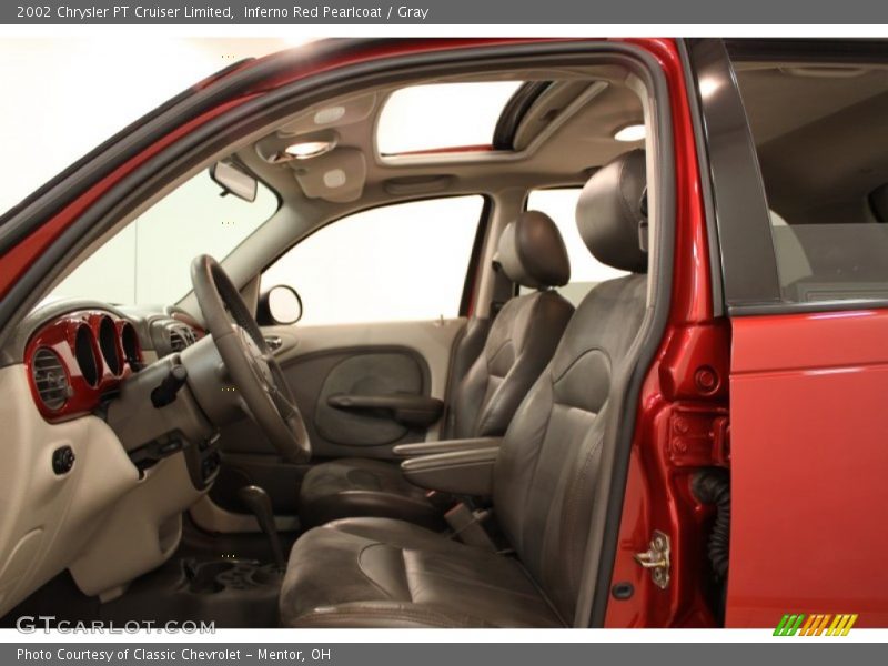 Inferno Red Pearlcoat / Gray 2002 Chrysler PT Cruiser Limited