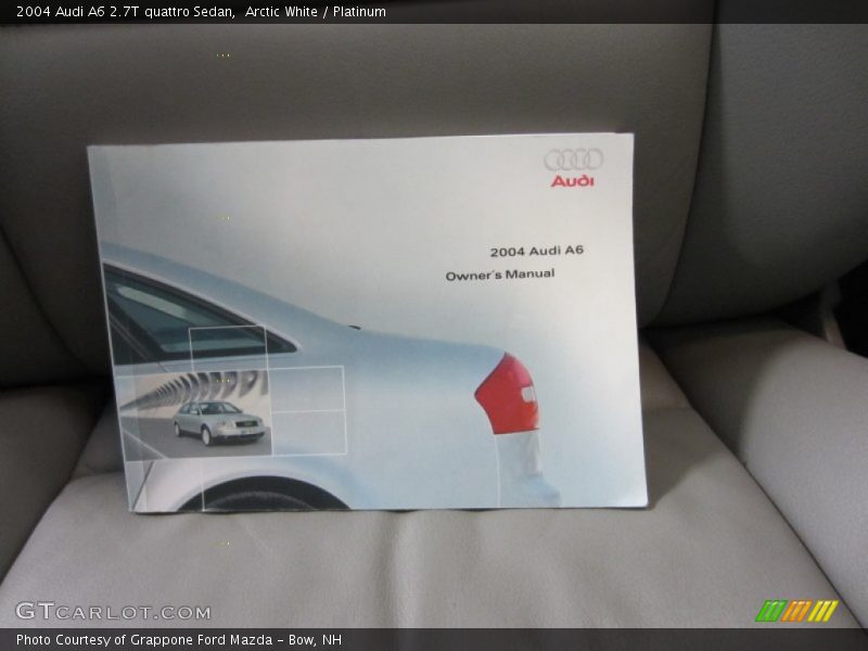 Books/Manuals of 2004 A6 2.7T quattro Sedan